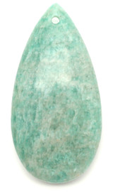 Approx. 20x40mm Amazonite Teardrop Pendant