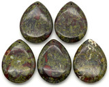 41x31mm Dragon Blood Jasper��Teardrop Pendant