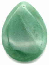 41x30mm Green Aventurine Teardrop Pendant