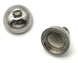 13x8mm Stainless Steel Round Magnet Clasp
