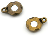 12x20mm Brass Super-Hold Magnetic Clasp, Antique Bronze