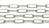 Approx. 1 Meter 12x4mm Stainless Steel Paper Clip Jewelry Chain