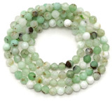 Approx. 15" Strand 3mm Chalcedony Faceted Round Beads