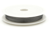 25m Spool (About 82 Feet) of 0.5mm 7-Strand Nylon-Coated Stainless Steel Tigertail Beading Wire