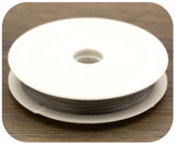 30m Spool (About 98 Feet) of 0.38mm 7-Strand Nylon-Coated Stainless Steel Tigertail Beading Wire