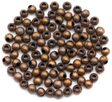 100pc 3mm Round Spacer Beads, Antique Copper