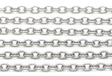 1 Meter 2x1.5mm Surgical Steel Cable Jewelry Chain