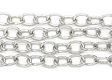 1 Meter 6x8mm Stainless Steel Oval Jewelry Chain