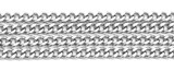 1 Meter 6x4x1mm Stainless Steel Curb Jewelry Chain