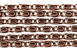 1 Meter 6.5x3.5mm Antique Copper Lumachina Jewelry Chain