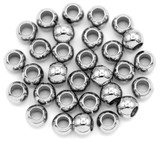 30pc 5x4mm Stainless Steel Rondelle Beads