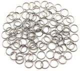 100pc 8mm 20-Gauge Stainless Steel Jump Rings