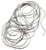 2 Meters 0.6x0.9mm Brass Coreana Beading Chain, Antique Silver