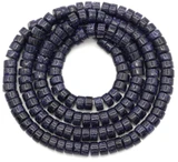 Approx. 15" Strand 4x2mm Blue Goldstone (Man-Made) Heishi Beads