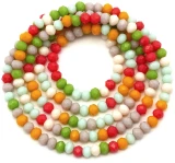 Approx. 16" Strand 3x2mm Crystal Faceted Rondelle Beads, Bohemian Mix