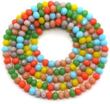 Approx. 16" Strand 3x2mm Crystal Faceted Rondelle Beads, Summer Daze
