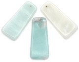 1pc Approx. 41x18mm Amazonite Trapezoid Pendant