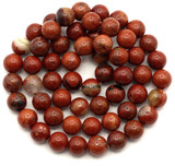 Approx. 14.5" Strand 6mm Red Jasper Round Beads