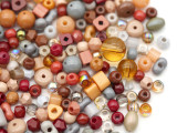 20-Gram Glass Bead & Seed Bead Mix in Sweater Weather