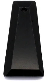 Approx. 25x13mm Obsidian Trapezoid Pendant