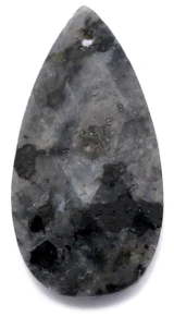 1pc 25x13mm Larvikite Faceted Teardrop Pendant (See Photos for Variation)