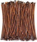Approx. 10-Grams of 21-Gauge 34mm Brass Head Pins, Antique Copper