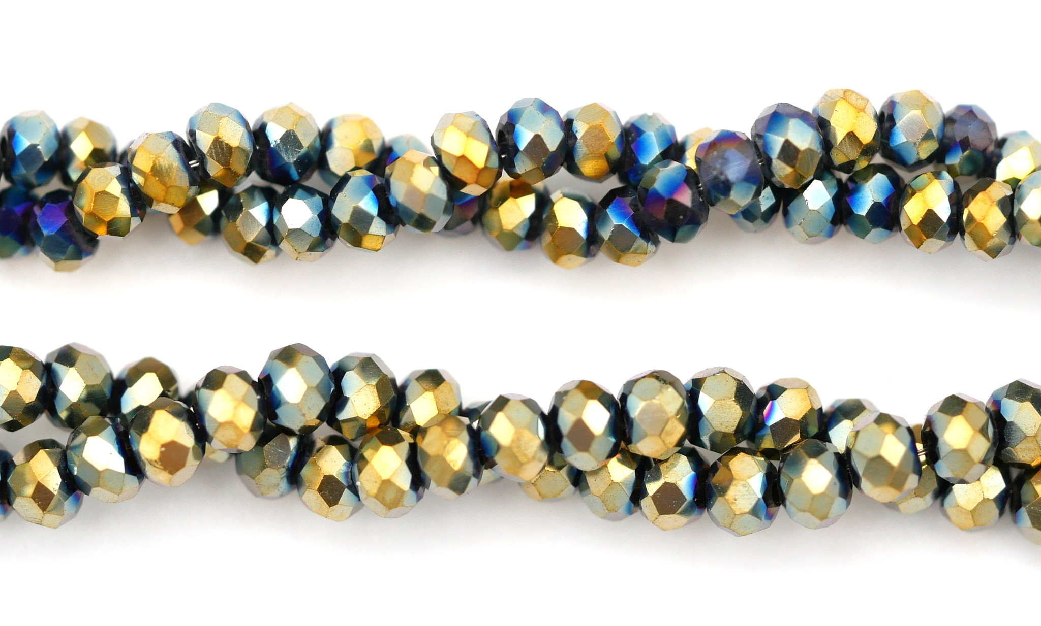 Green Crystal Rondelle Beads Jewllery Set