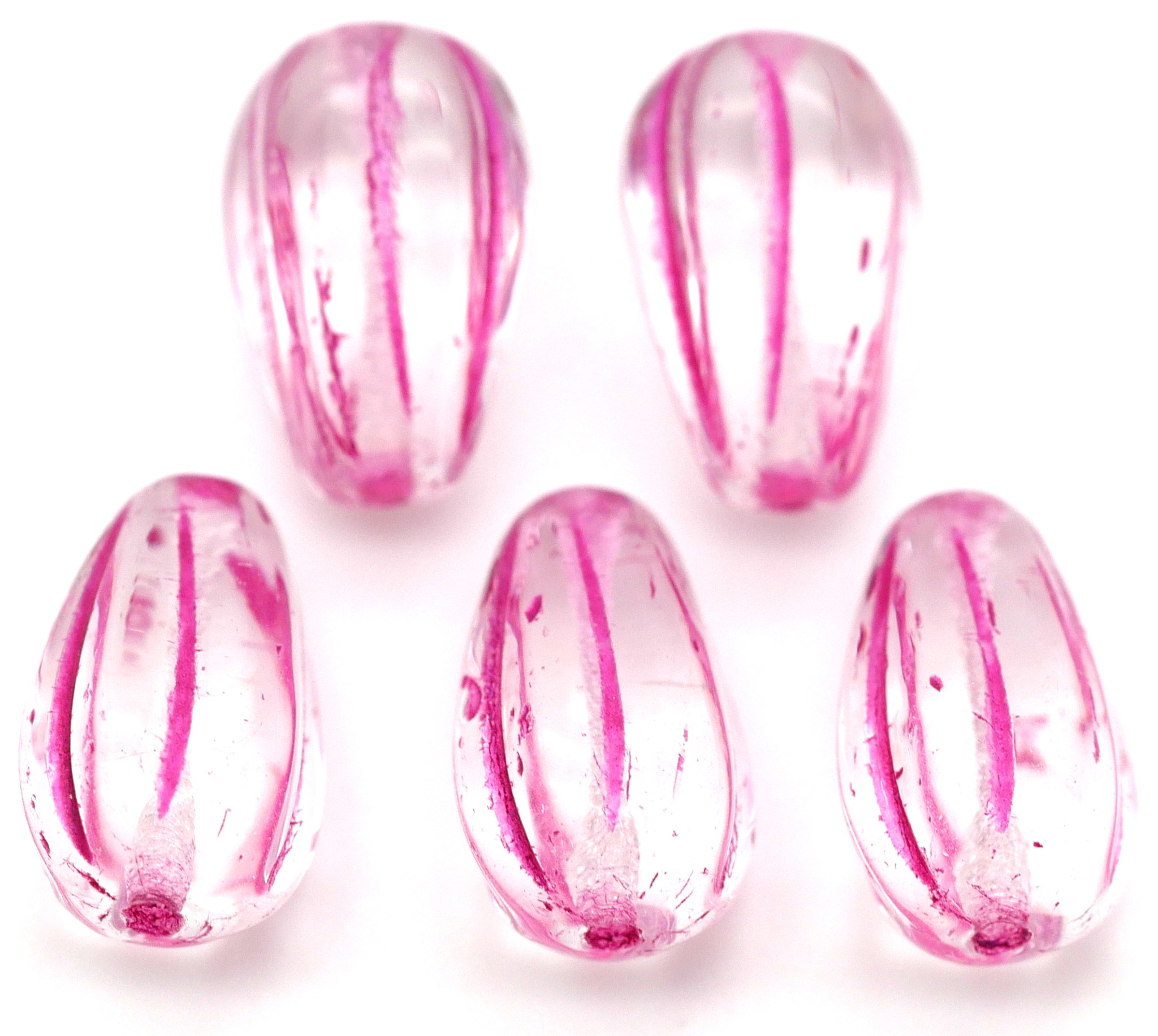 Clear Crystal Melon Bead