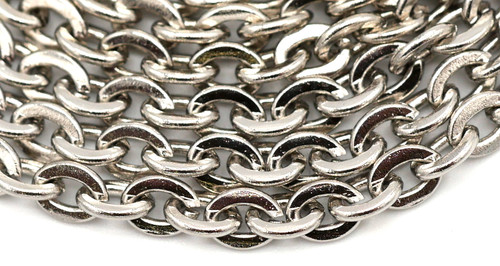 1 Meter 5x4mm Stainless Steel Oval Jewelry Chain