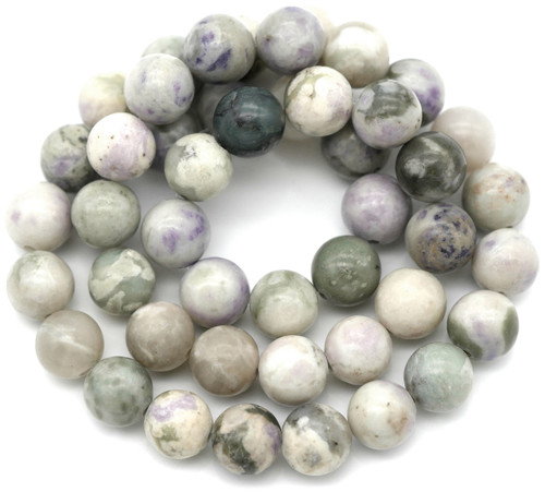 Approx. 14.7" Strand 8mm Peace Jade Round Beads