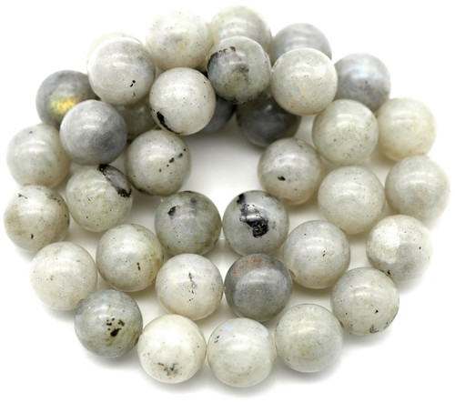 Approx. 15" Strand 10mm Labradorite Round Beads