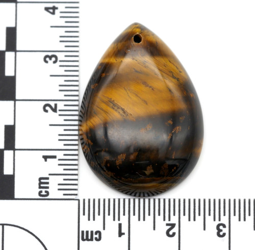 35x25mm Tigereye Teardrop Pendant