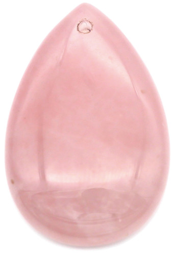 Approx. 30x20mm Rose Quartz Teardrop Pendant