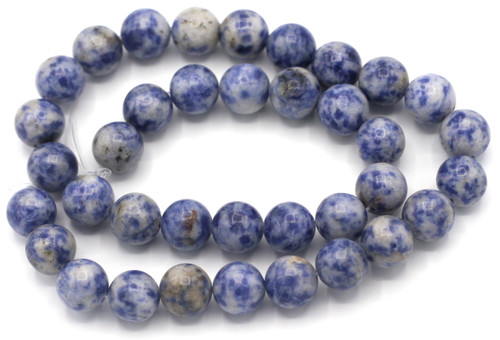 Approx. 15" Strand 10mm Sodalite Round Beads