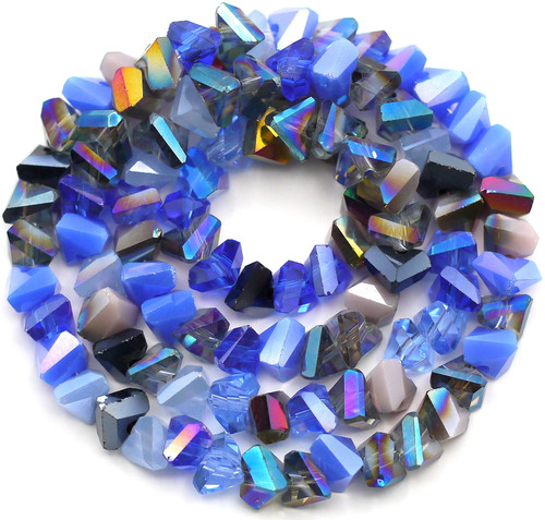no.0439 ブルーダイヤモンドとsparkcrystal Approx. 13.5