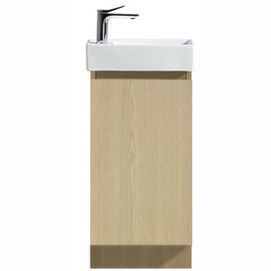 Brooklyn Floor Vanity with Top Natural Oak - 400mm