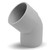 40mm x 45º DWV Plain Bend MxF