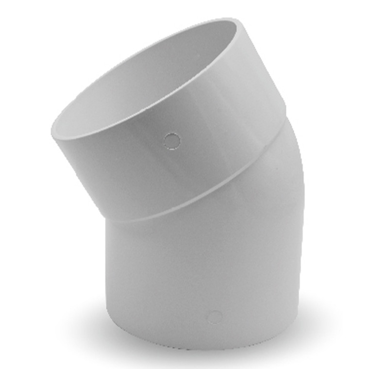 100mm x 15º DWV Plain Bend MxF