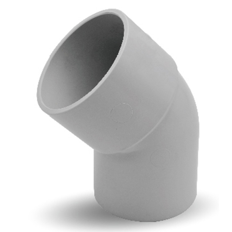 40mm x 45º DWV Plain Bend MxF