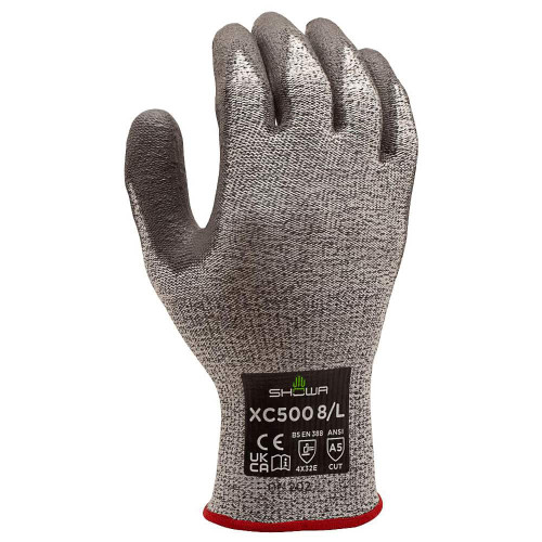 Cut & Puncture Resistant Gloves; Glove Type: Cut-Resistant ; Coating Coverage: Palm & Fingertips ; Coating Material: Micro-Foam Nitrile ; Primary Material: Nitrile ; Gender: Unisex ; Men's Size: Large