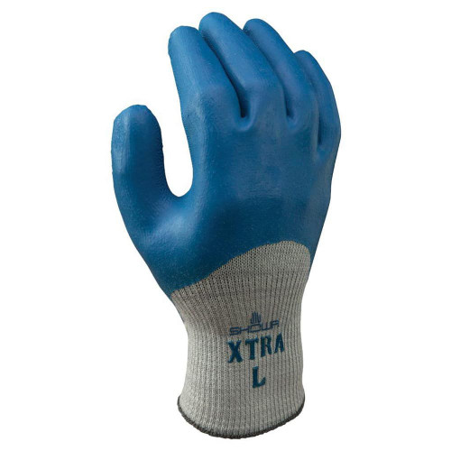 General Purpose Work Gloves: Medium, Nitrile Coated