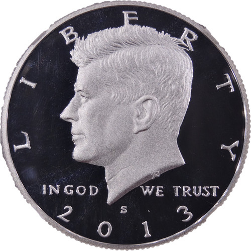 2013-S Kennedy Half Dollar Silver Proof PF70 Ultra Cameo NGC - Obverse