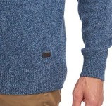 Barbour Patch Half Zip - Black Mingo