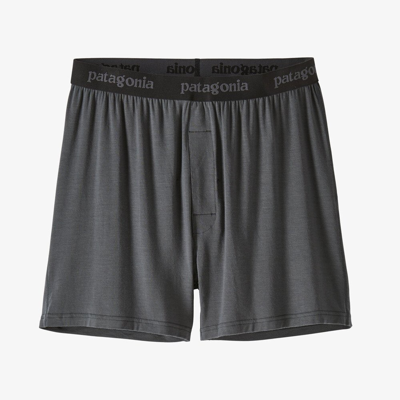 Men's Essential Boxers - Black Mingo