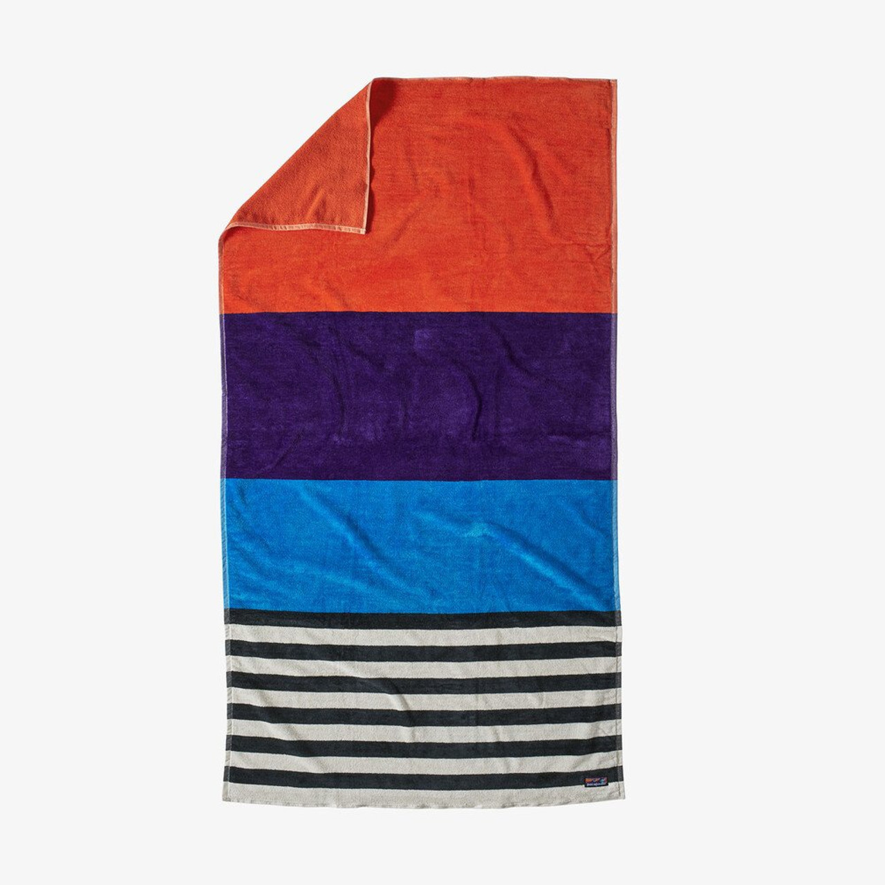 パタゴニア　バスタオル Organic Cotton Towel - Black Mingo