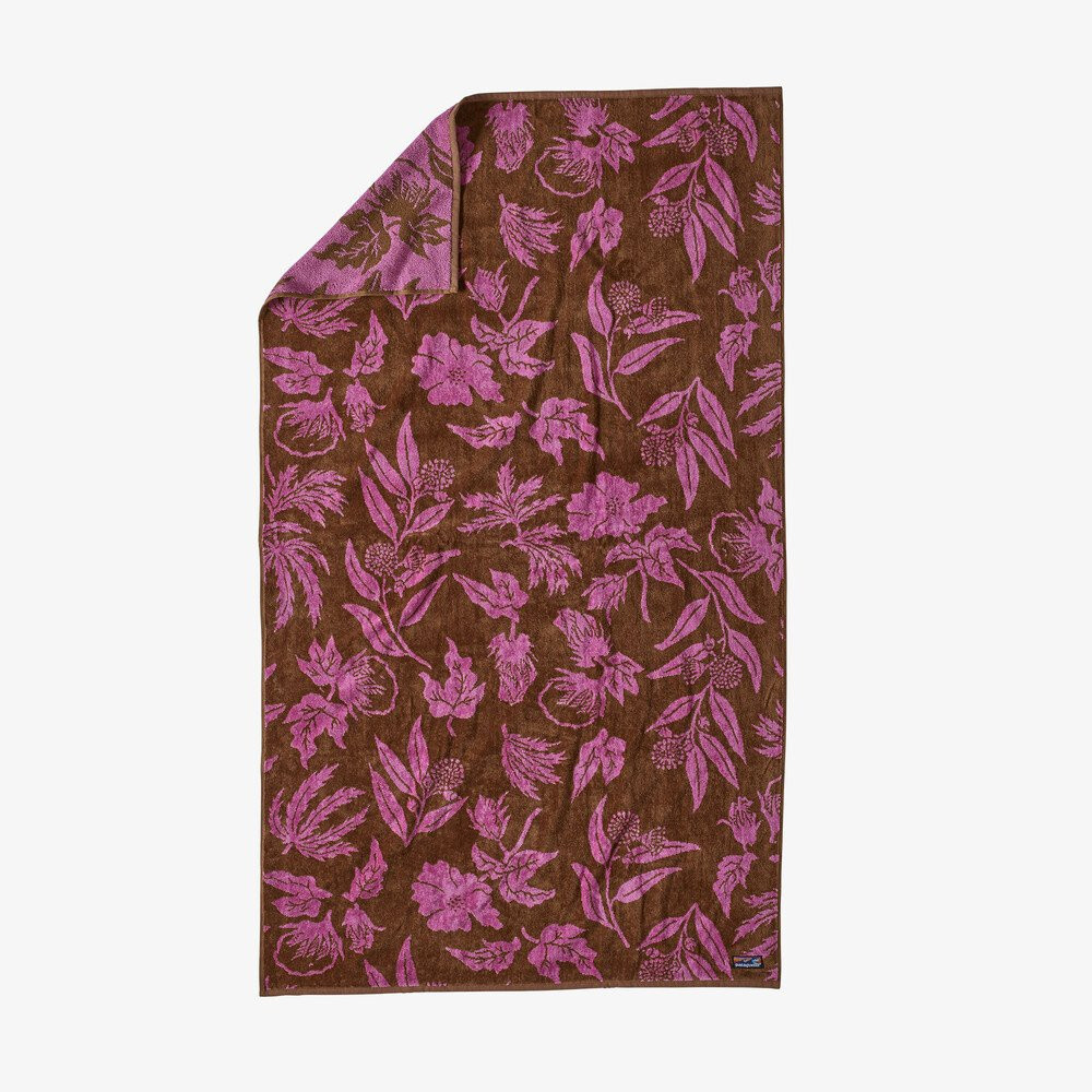 Organic Cotton Towel - Black Mingo