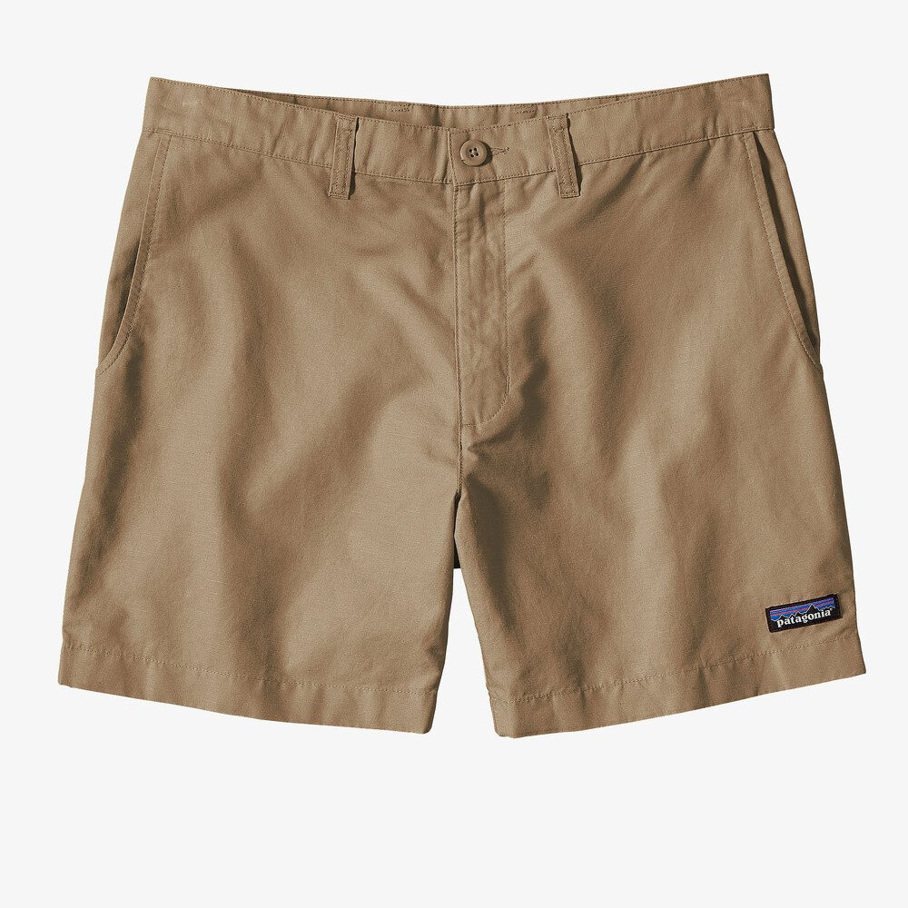 M's Lightweight All-Wear Hemp Shorts - 6 in. - Black Mingo