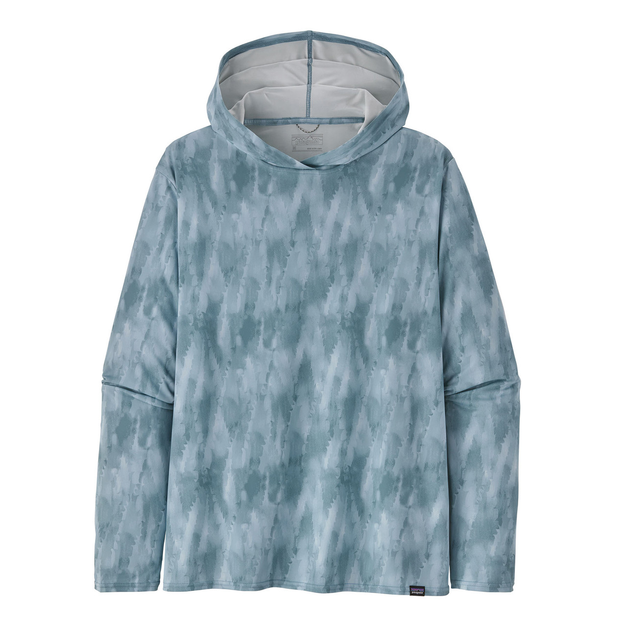 Men's Capilene Cool Daily Graphic Hoody - Relaxed Fit - Black Mingo