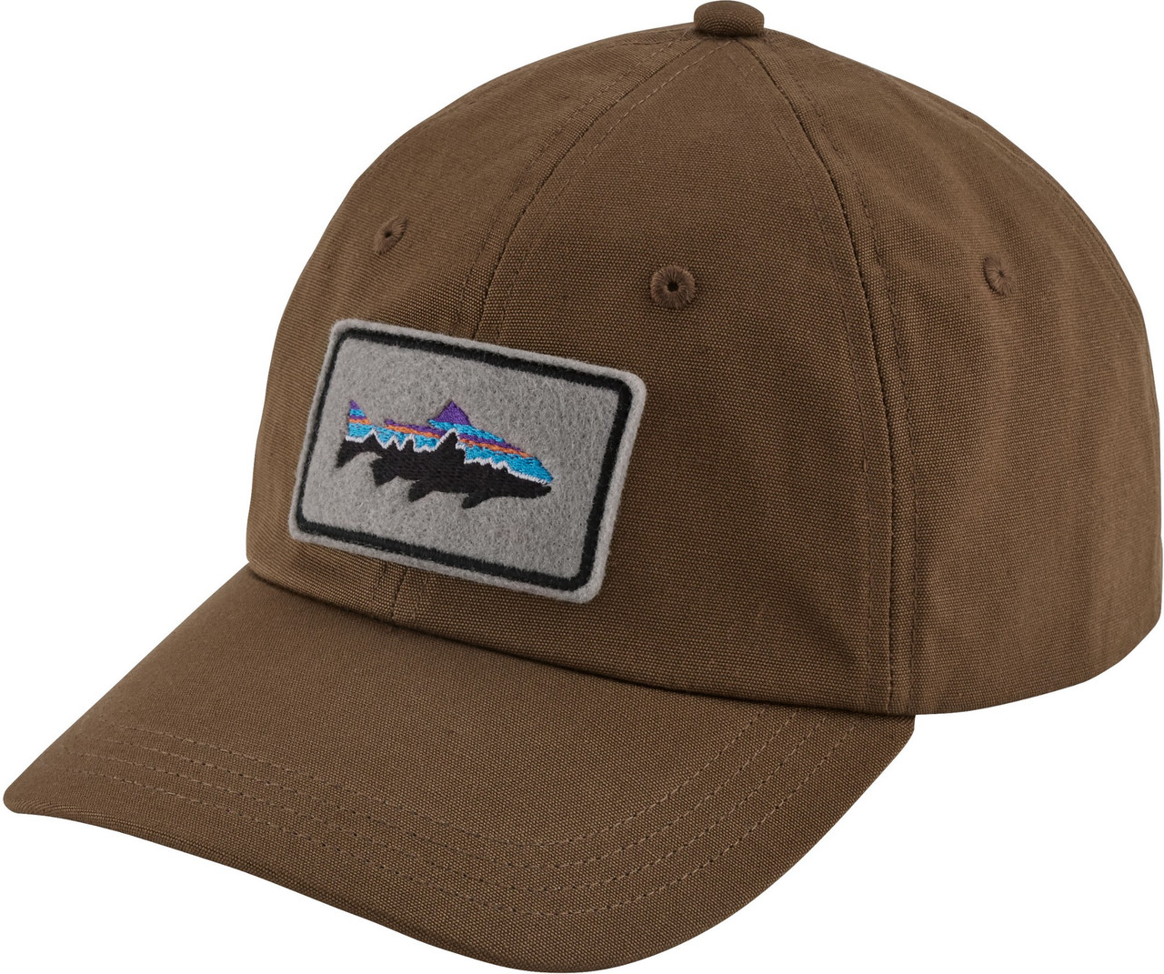 patagonia men's fitz roy trout patch trad cap