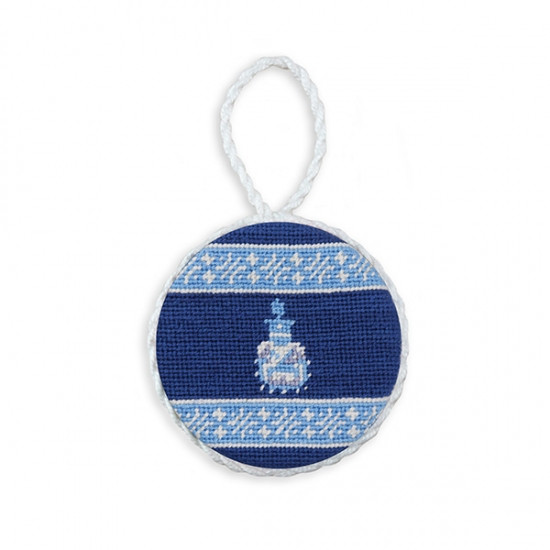 The Citadel Fairisle Needlepoint Ornament